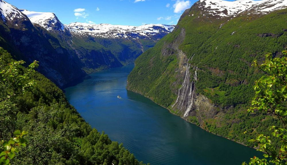 Los fiordos del oeste de Noruega son Patrimonio Mundial de la UNESCO.