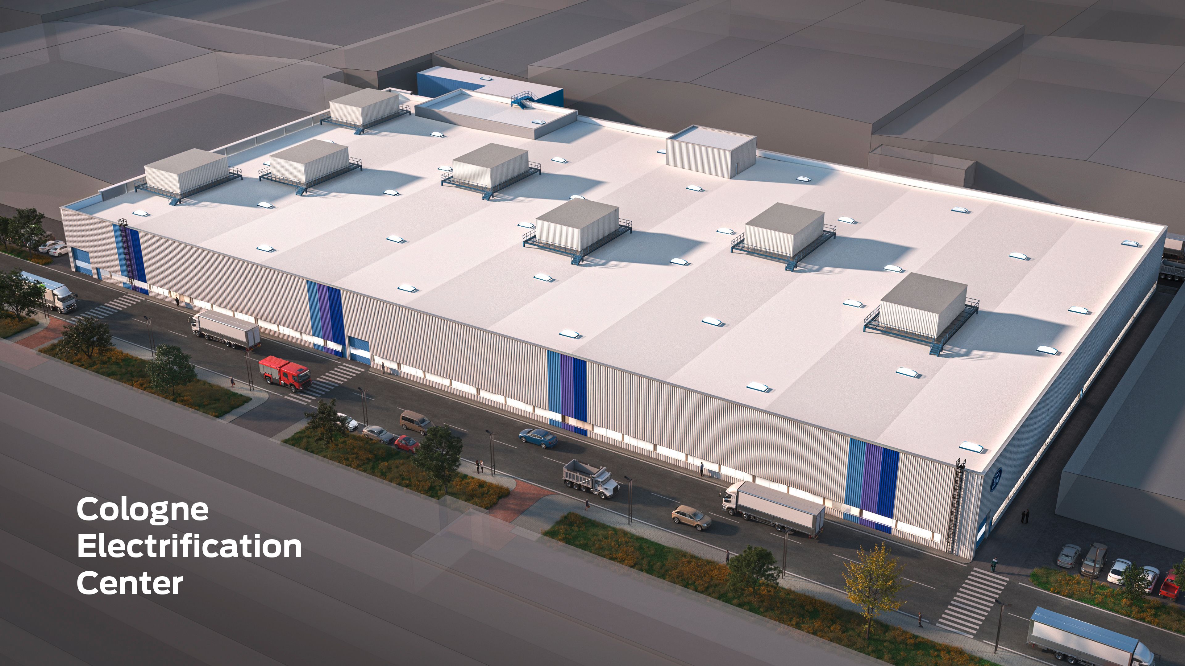 Centro de electrificación de Ford en Colonia