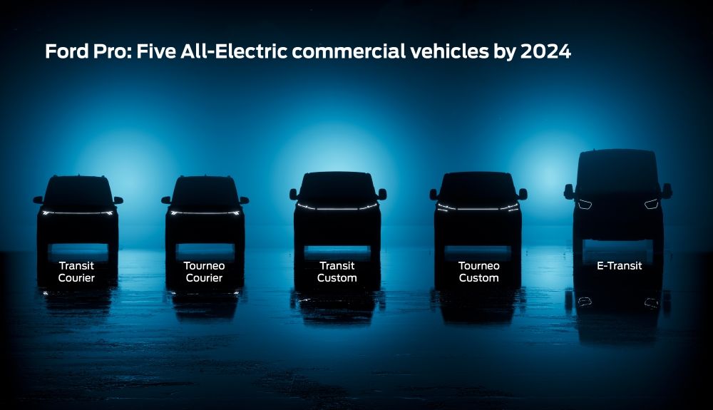 Las novedades que prepara Ford en su gama de vehículos comerciales