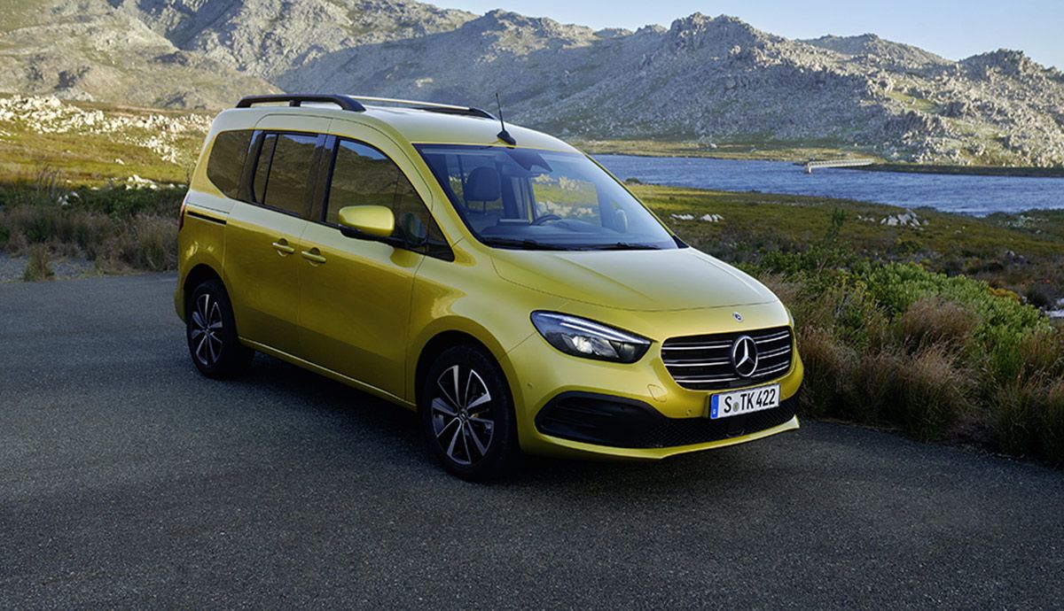 Así es el Mercedes Clase T, el nuevo monovolumen de la marca germana.