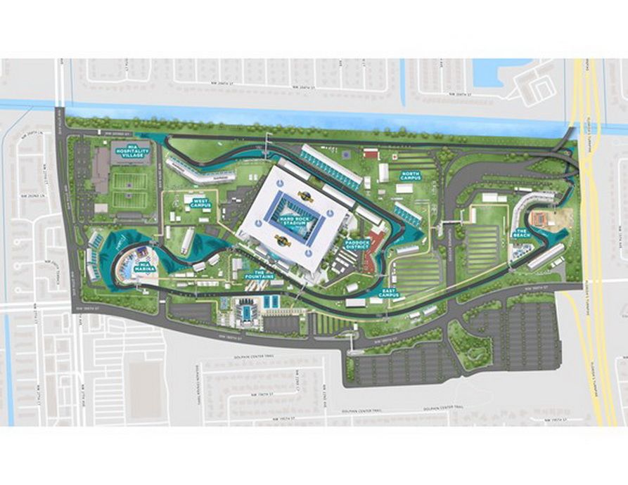 Así es el complejo donde está situado el Miami International Autodrome