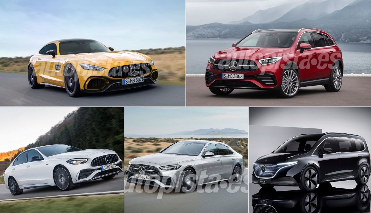 Todos los nuevos coches y SUV de Mercedes en 2022, GLC, Clase A y E, EQT, AMG GT…