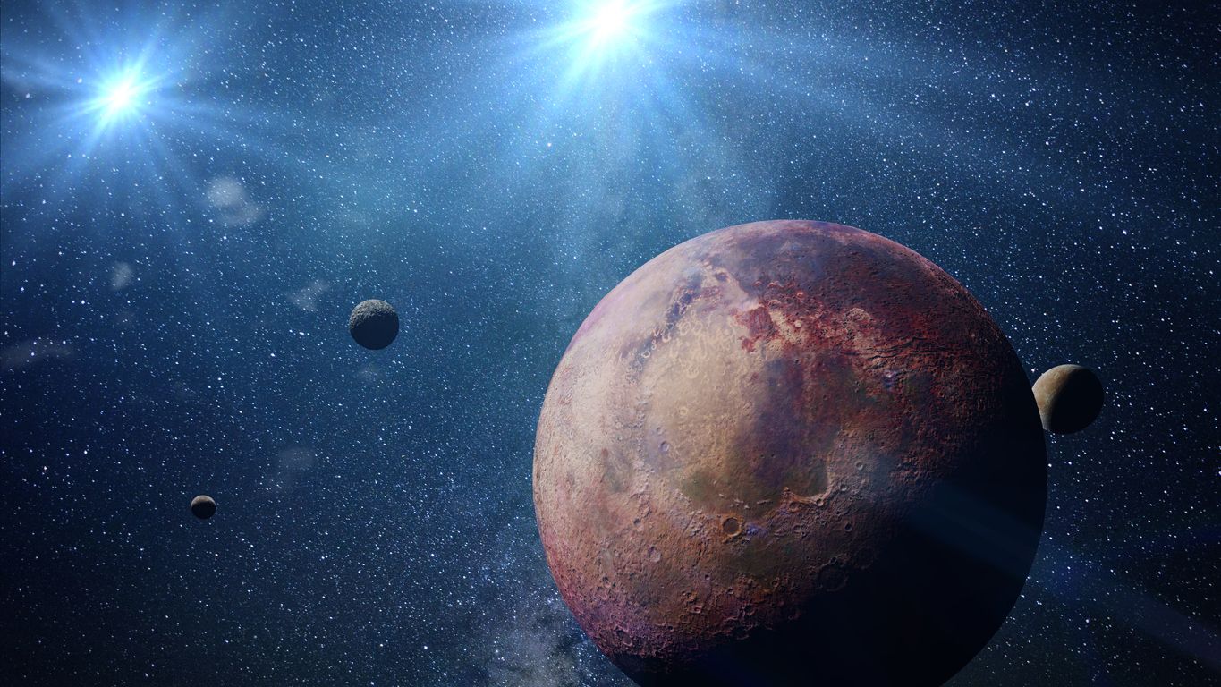 Existen millones de planetas en el universo.