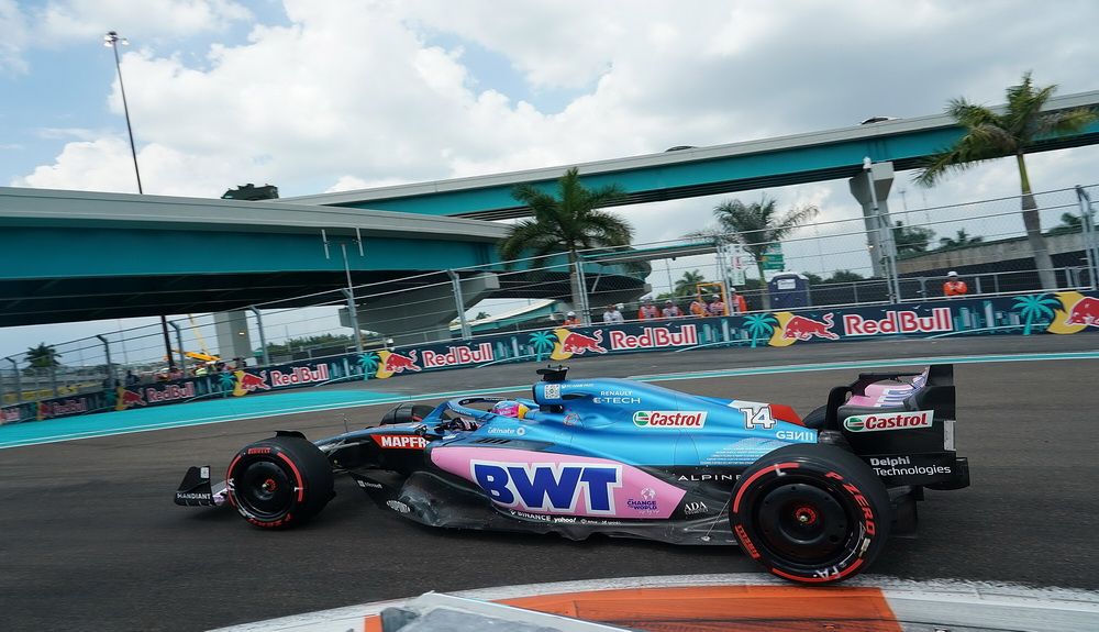Una primera jornada positiva para Fernando Alonso y su Alpine