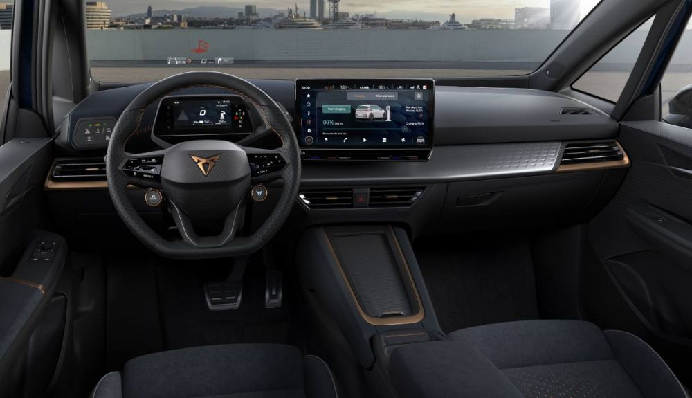 El interior del Cupra Born El interior del Cupra Born
