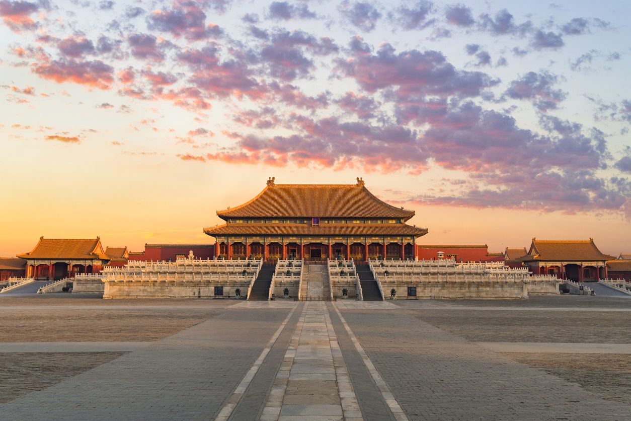 La Ciudad Prohibida fue diseñada por el emperador Yongle entre 1406 y 1420.