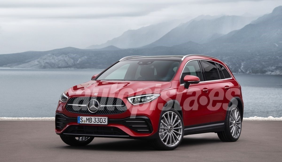 Mercedes GLC 2023, primera foto y nuevos datos del SUV que se estrena este verano