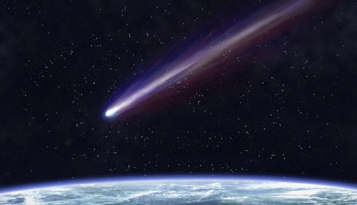 El cometa Hyakutake se observó por primera vez en enero de 1996.