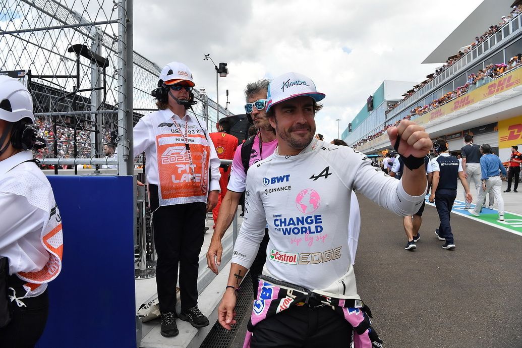 Fernando Alonso está feliz por volver a correr en casa