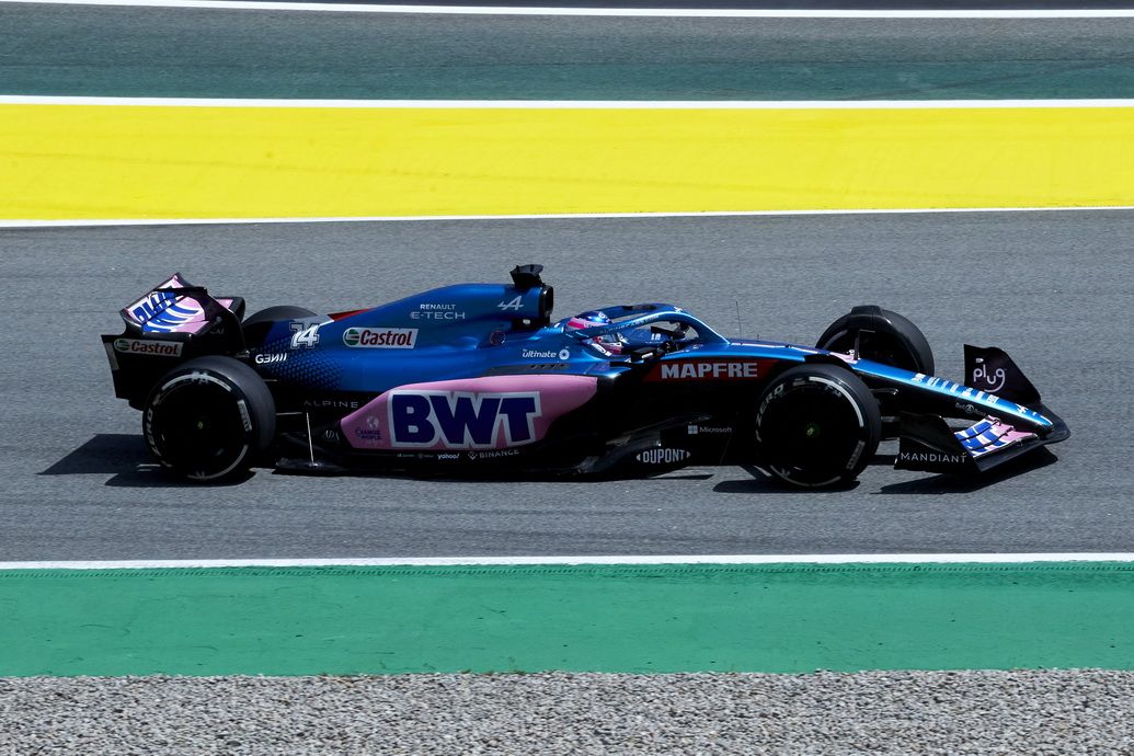 Fernando Alonso (Alpine) se clasificó entre los seis primeros
