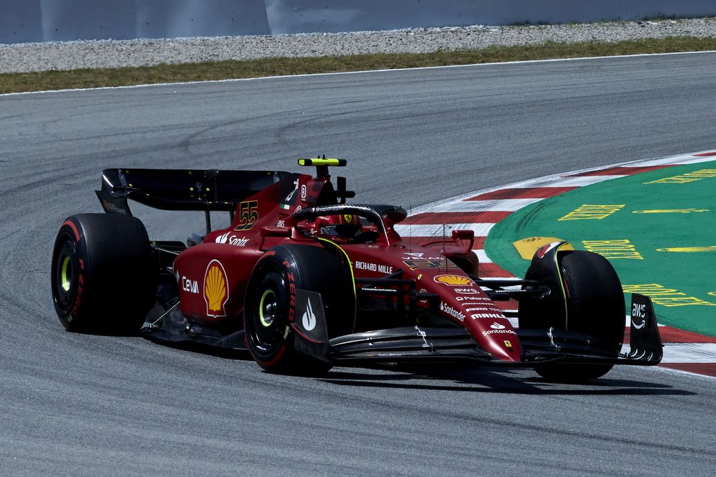 Carlos Sainz (Ferrari) el viernes en el Circuit