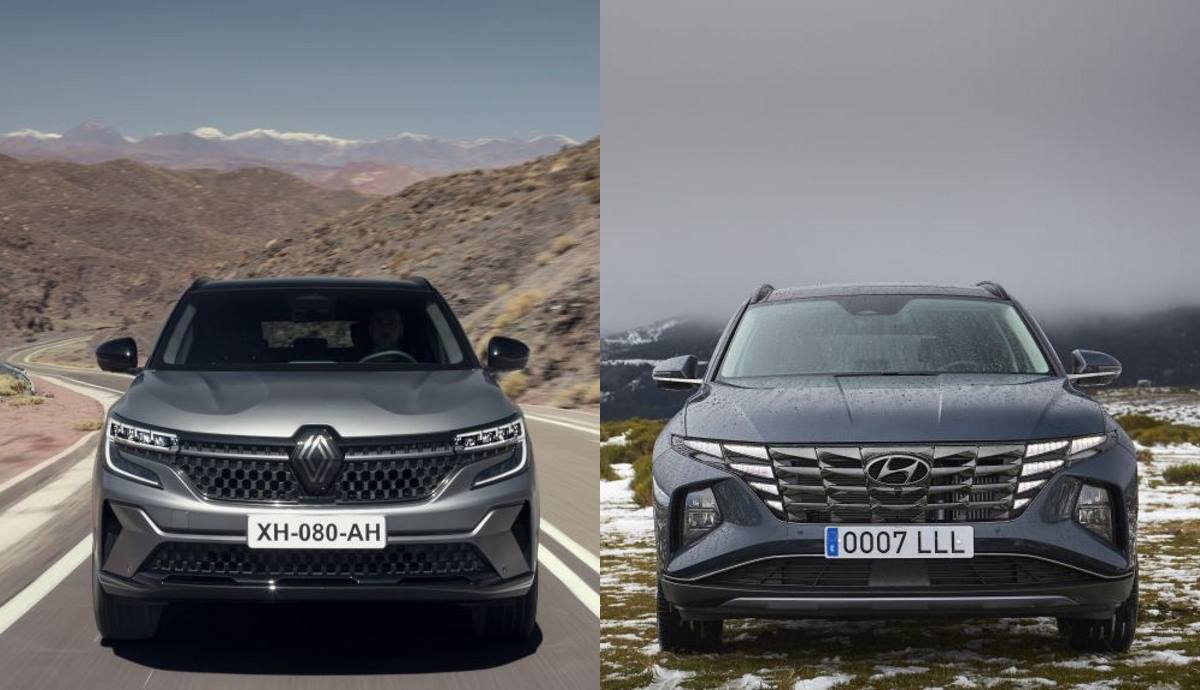 Renault Austral frente a Hyundai Tucson