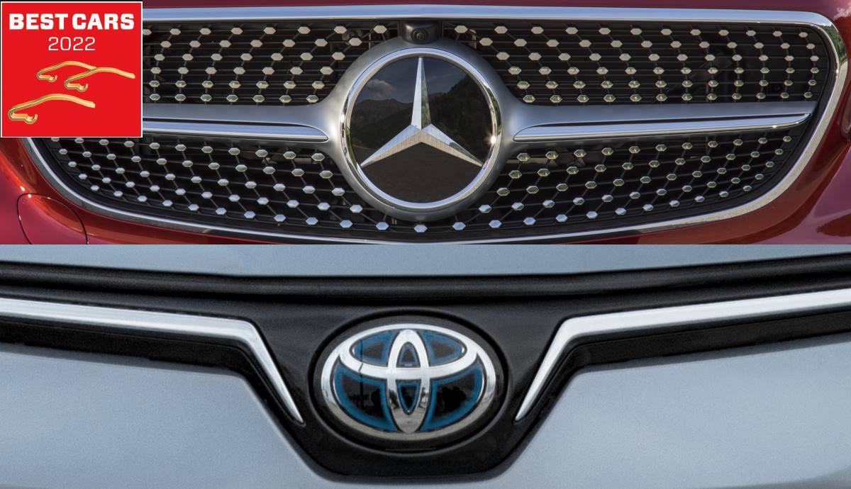 Mercedes y Toyota, las marcas que más gustan a los usuarios