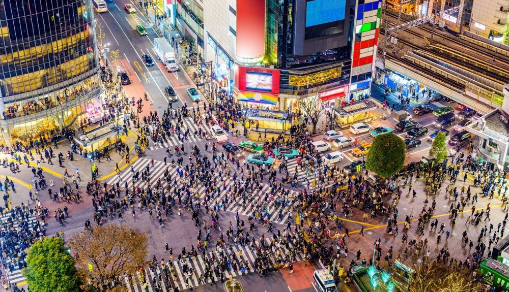 Shibuya tiene el cruce más famoso del mundo. Shibuya tiene el cruce más famoso del mundo.