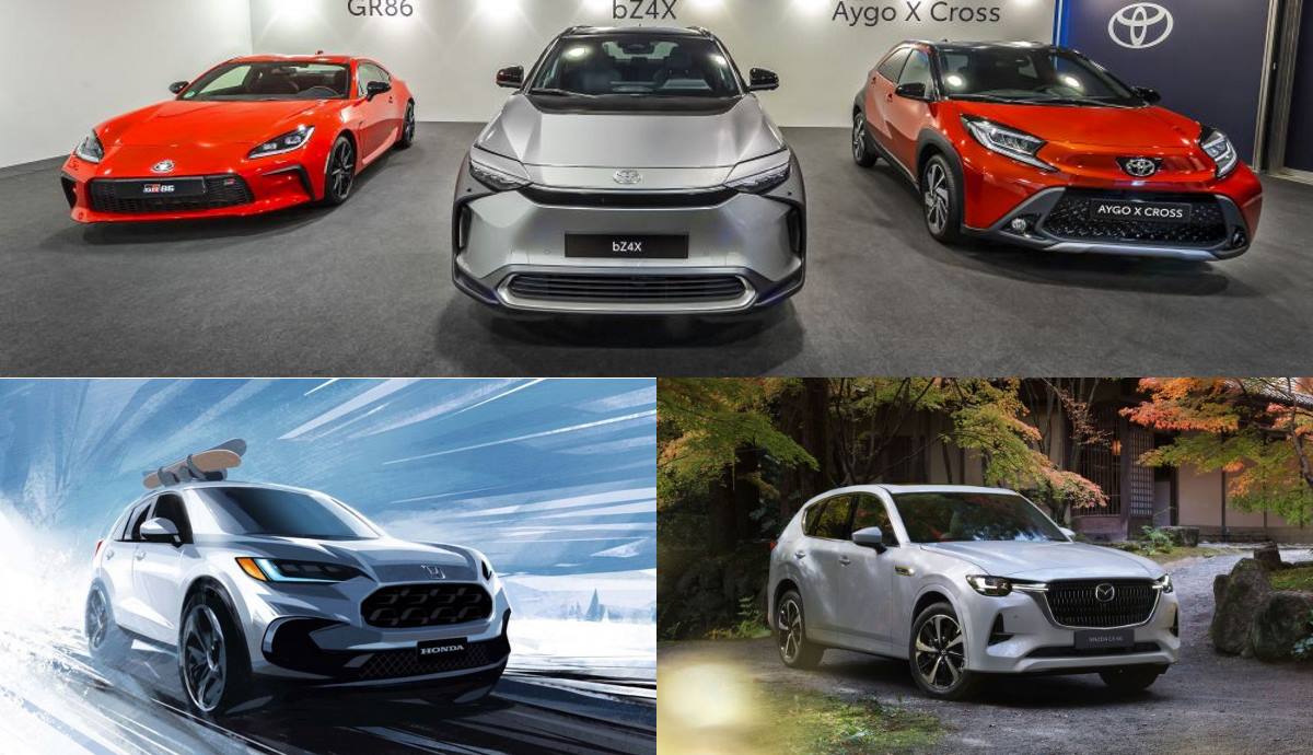 Todos los coches nuevos de Toyota, Honda, Mazda y Nissan hasta 2026