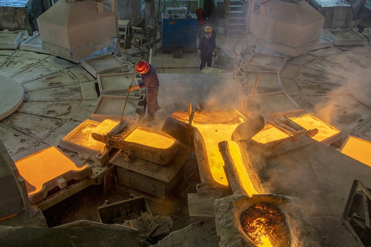Los metales se pueden perder en cualquier etapa de su vida comercial, incluso durante la fundición.