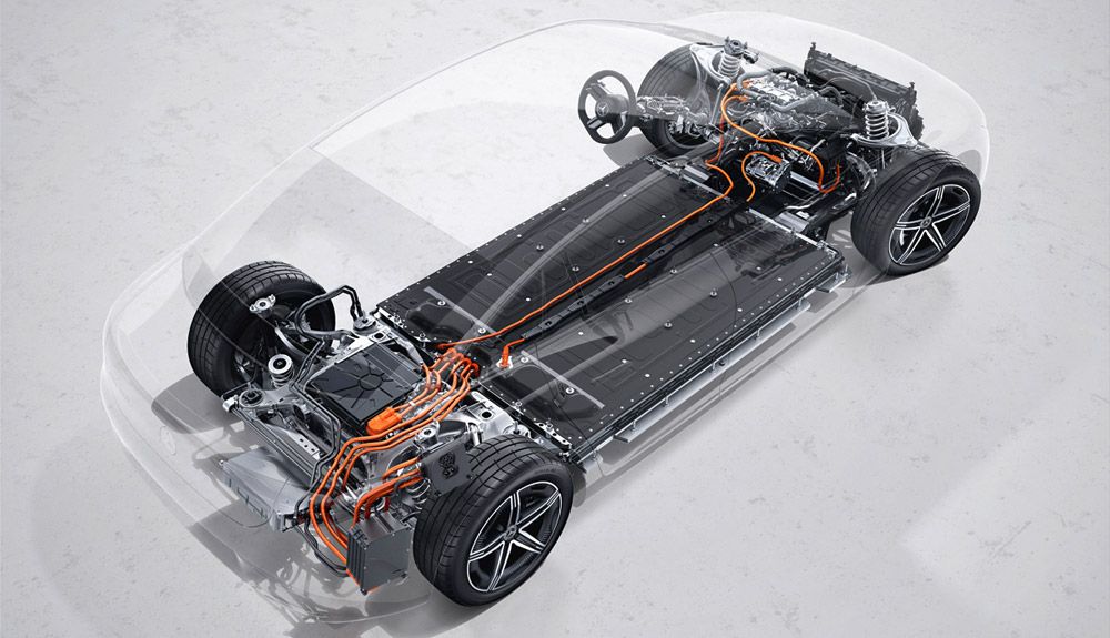 A prueba el Mercedes EQE.