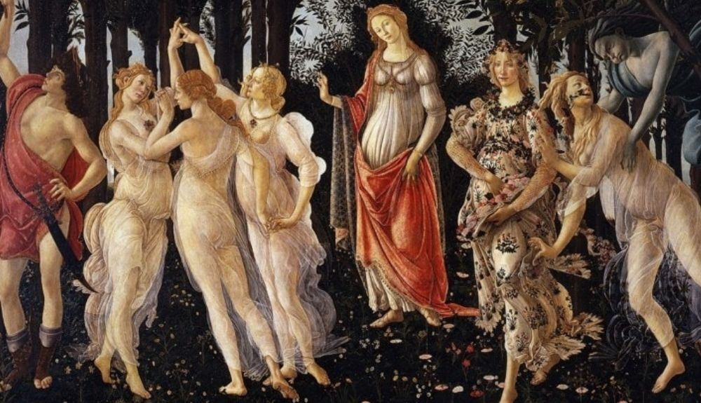 Esta pintura es una de las obras de Botticelli más conocidas. Esta pintura es una de las obras de Botticelli más conocidas.