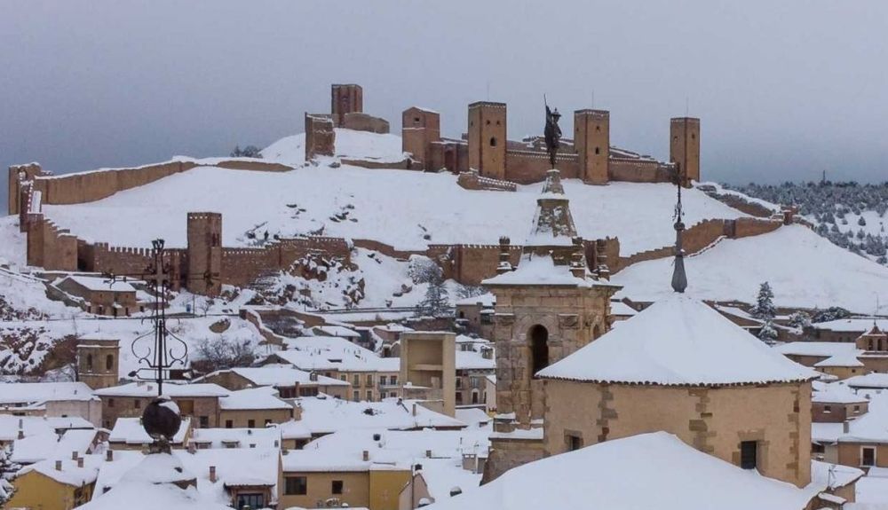 Molina de Aragón está considerado el pueblo más frío de España.