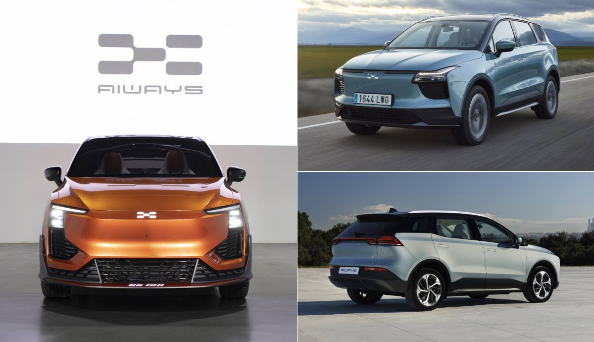 La marca china Aiways se presenta en España con los nuevos SUV U5 y U6