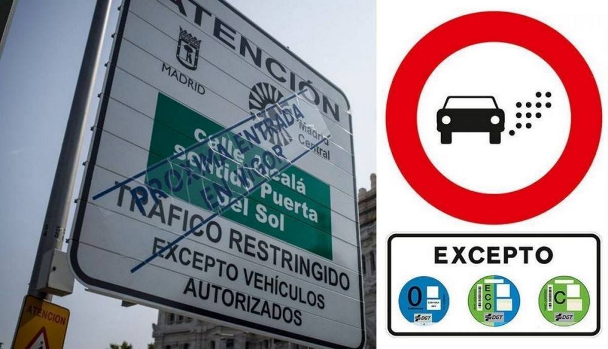 Ciudades españolas donde ya te multan si no llevas pegada en tu coche la etiqueta de la DGT