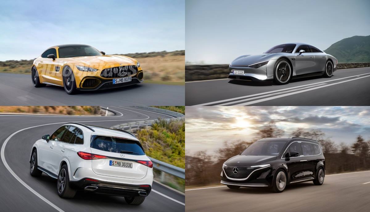 Las próximas grandes novedades de Mercedes, GLC, Clase A, EQT, EQXX