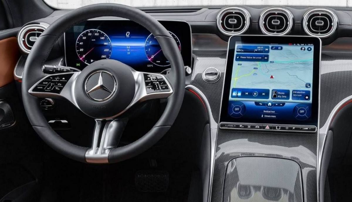El interior del GLC Coupé podría ser similar al de la imagen El interior del GLC Coupé podría ser similar al de la imagen