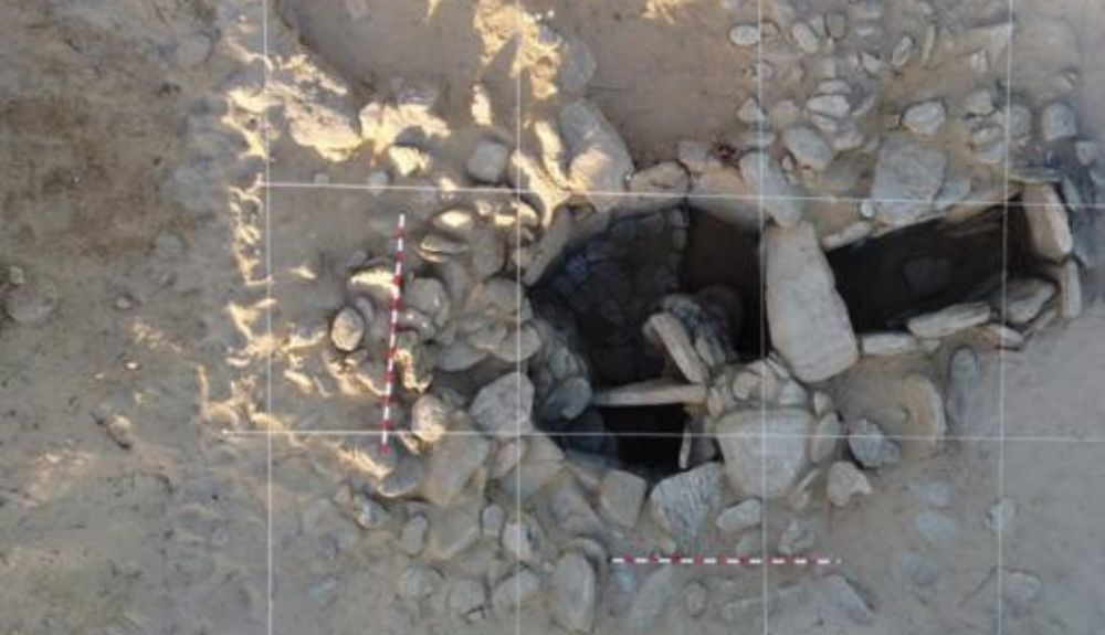 La nueva tumba megalítica tiene gran interés desde el punto de vista constructivo. La nueva tumba megalítica tiene gran interés desde el punto de vista constructivo.