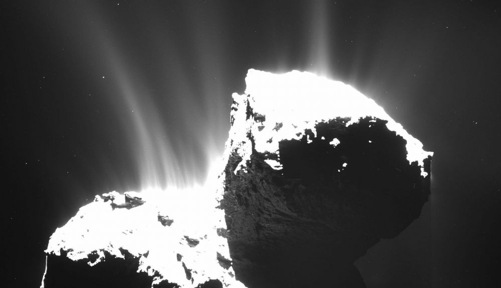 Cometa 67P Churyumov Gerasimenko, objetivo de la misión Rosetta de la ESA..