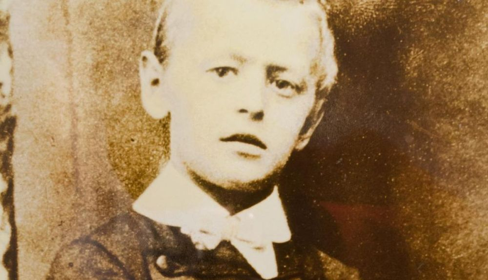 Herman Hess de niño.