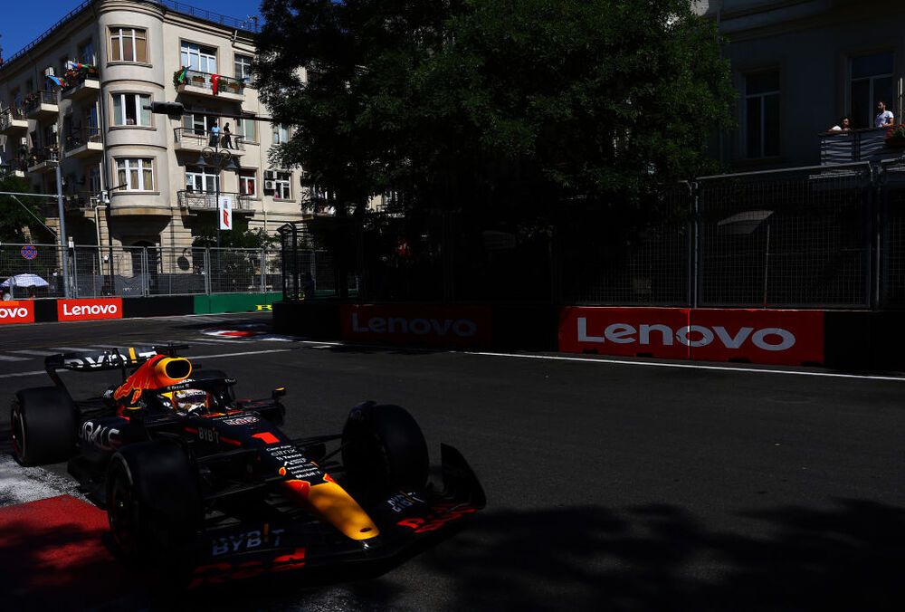 Victoria de Max Verstappen en Bakú