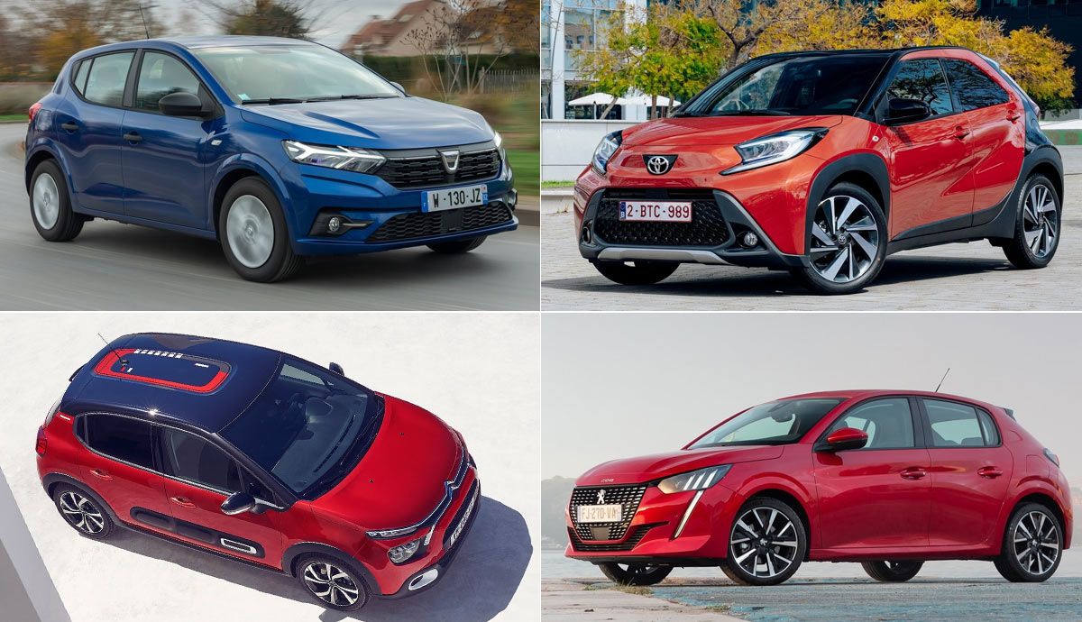 Los coches nuevos más baratos e interesantes que puedes comprar en este 2022.