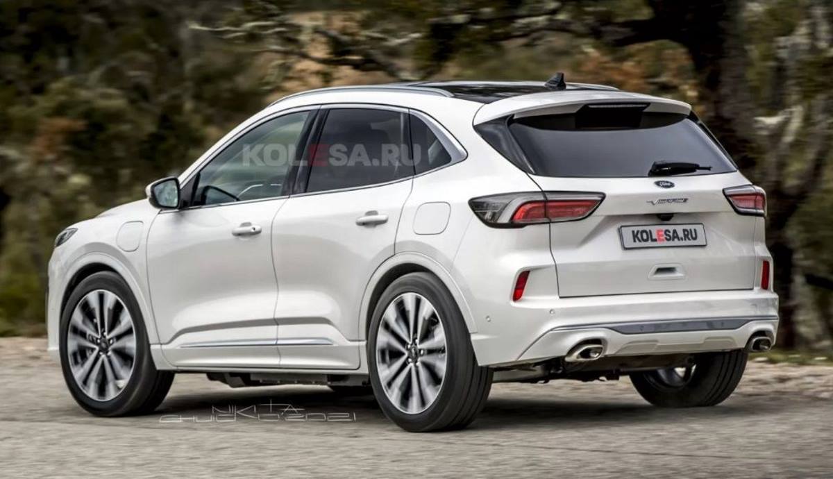Ford Kuga 2023, según kolesa.ru
