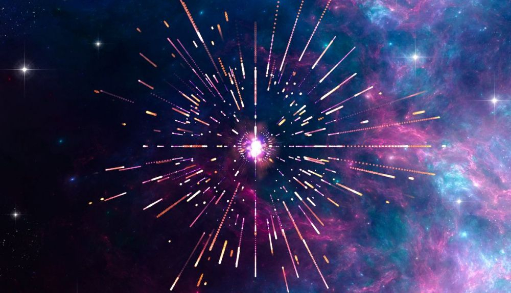 La mayor parte de la energía de una supernova que colapsa se irradia en forma de neutrinos, producidos cuando los protones y electrones en el núcleo se combinan para formar neutrones. La mayor parte de la energía de una supernova que colapsa se irradia en forma de neutrinos, producidos cuando los protones y electrones en el núcleo se combinan para formar neutrones.