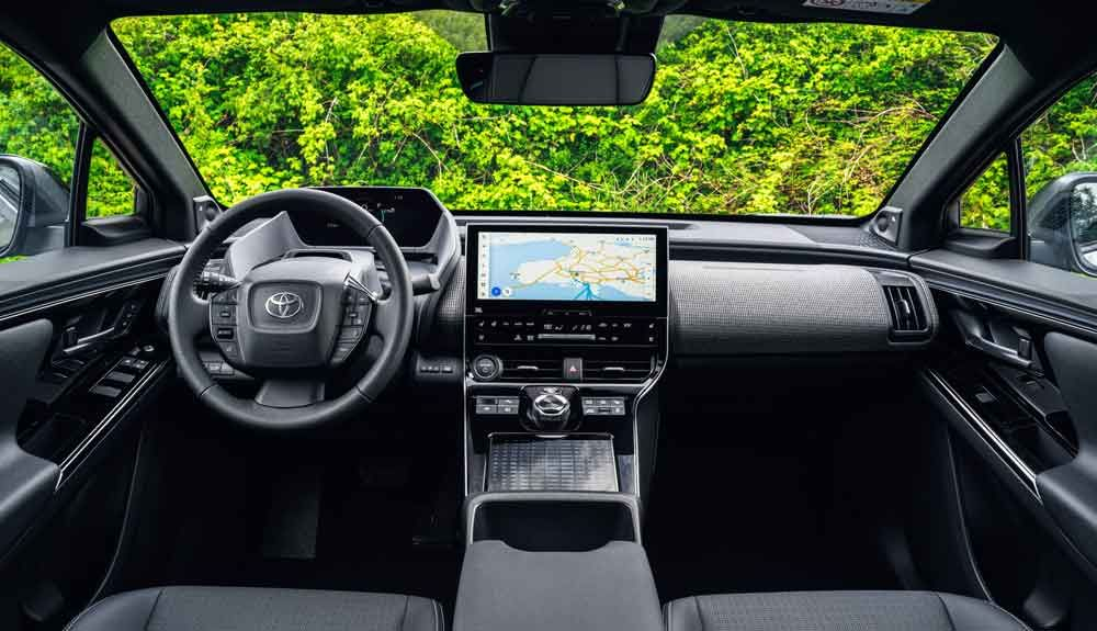 Toyota bZ4X: así es su interior. Toyota bZ4X: así es su interior.