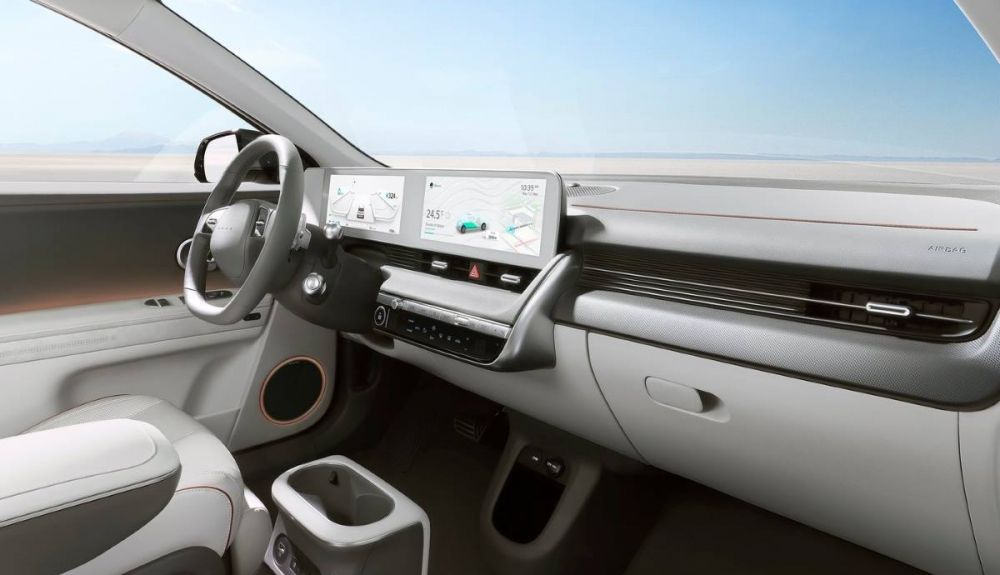 El interior del Ioniq 6 debería ser muy parecido al del Ioniq 5 El interior del Ioniq 6 debería ser muy parecido al del Ioniq 5