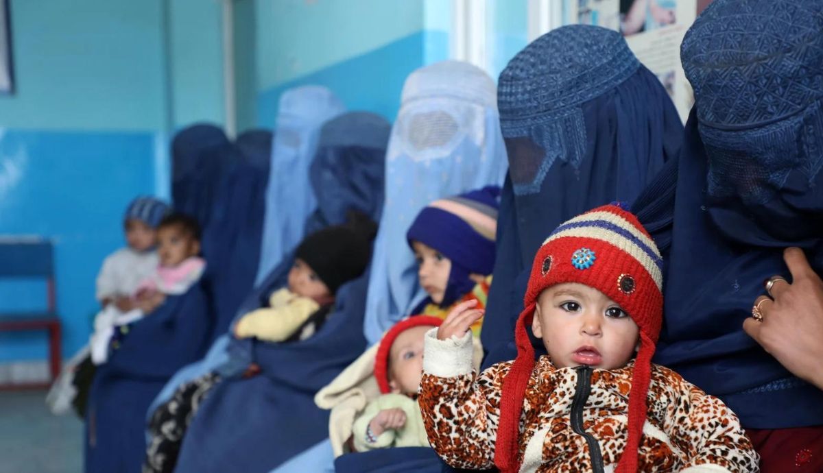 Los casos de sarampión han aumentado considerablemente desde julio de 2021 en afganistan.