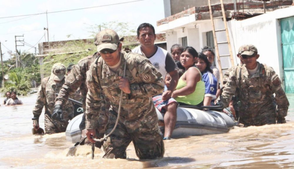 El Niño produce inundaciones en la zona de costa