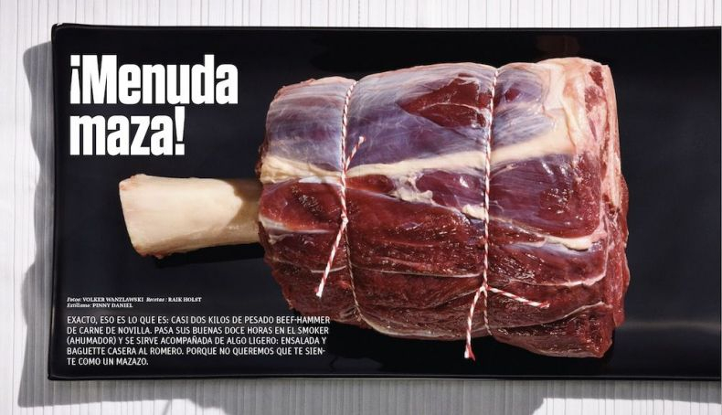 Martillazo en la mesa