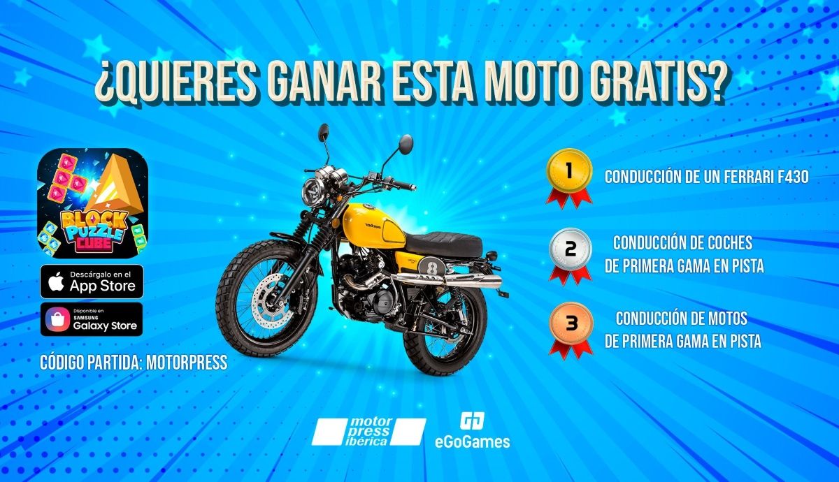 Quieres gana una moto, conducir un Ferrari F430 o probar coches con nosotros