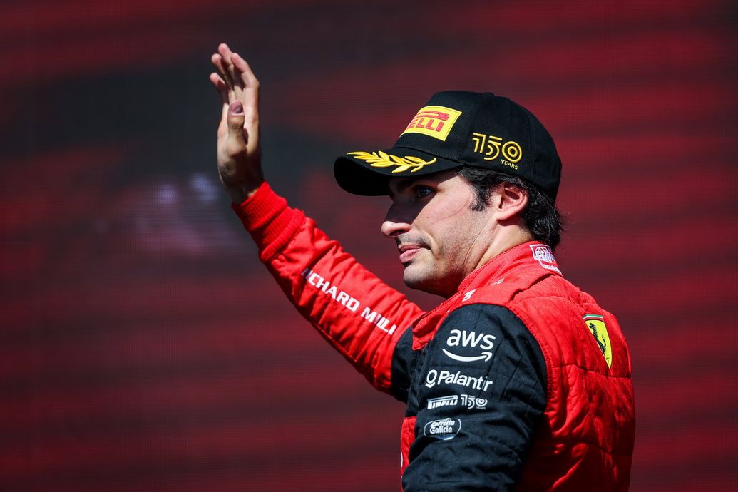 Carlos Sainz se siente más cómodo en el Ferrari F1-75. Fue segundo en Canadá