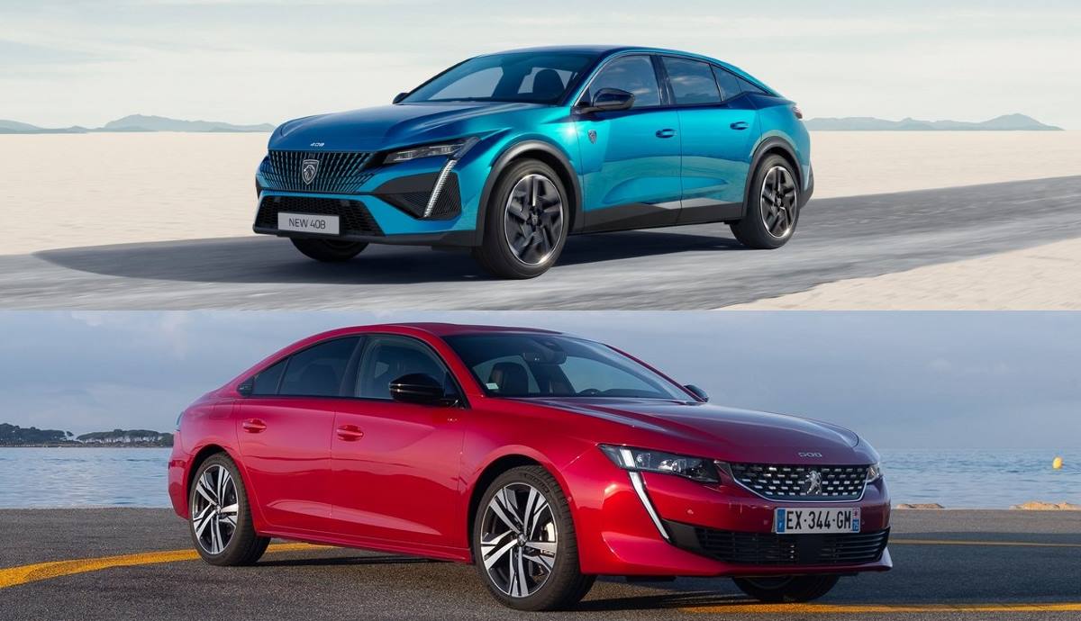 Peugeot 408 frente a Peugeot 508