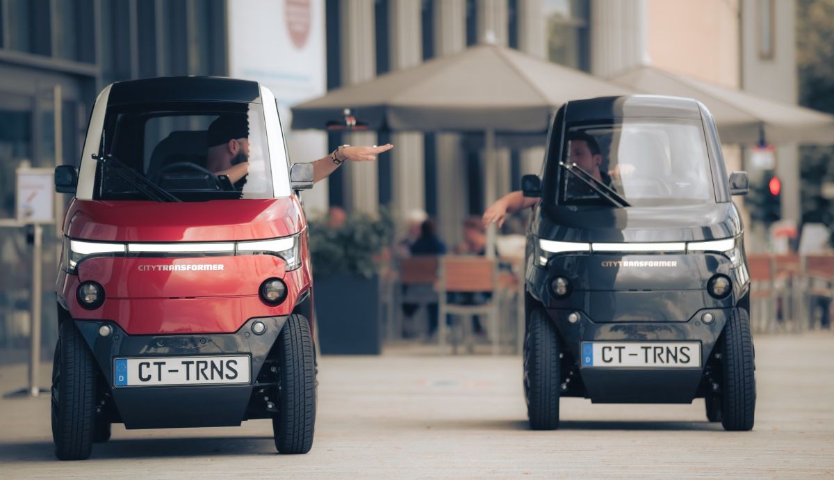 City Transfomer, así es el primer y revolucionario coche eléctrico totalmente plegable del mundo