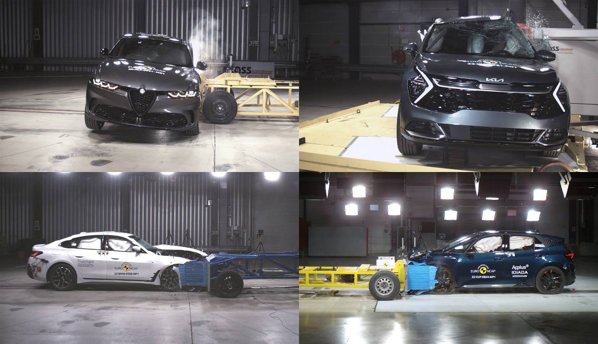 Los coches y SUV más y menos seguros del momento