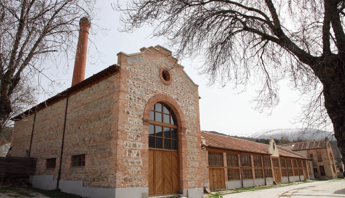  El Real Taller de Aserrío de Valsaín fue construido en 1884.