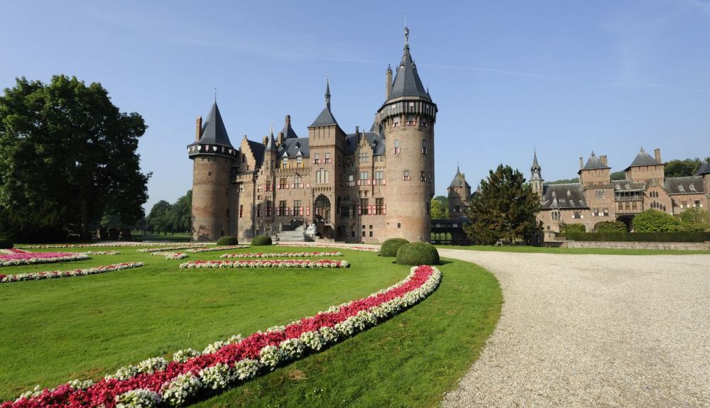 Vista del castillo De Haar en Utrecht. Vista del castillo De Haar en Utrecht.