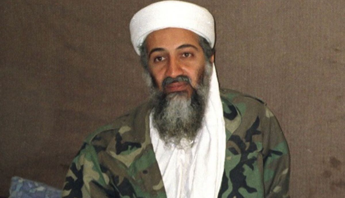 Osama Bin Laden, autor intelectual de los atentados terroristas del 11 de septiembre en EEUU.
