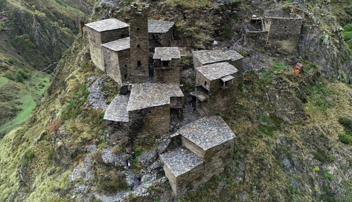 Georgia cuenta con pueblos remotos y pintorescos.
