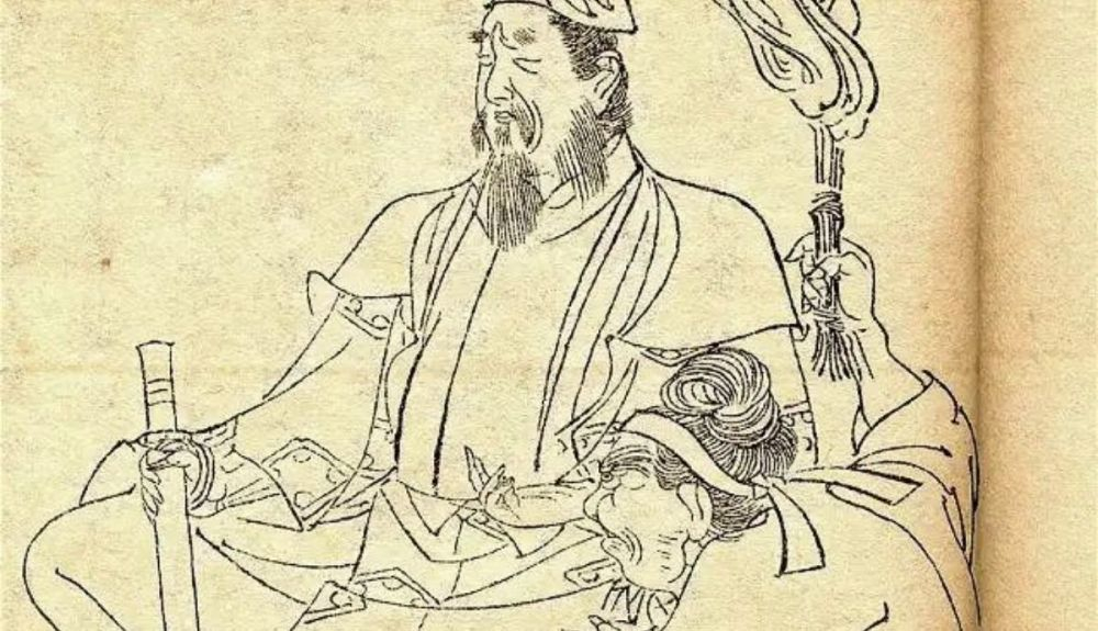 Abe no Seimei, famoso maestro Onmyoji , por Kikuchi Yosai, siglo IX, vía Wikimedia Commons Abe no Seimei, famoso maestro Onmyoji , por Kikuchi Yosai, siglo IX, vía Wikimedia Commons