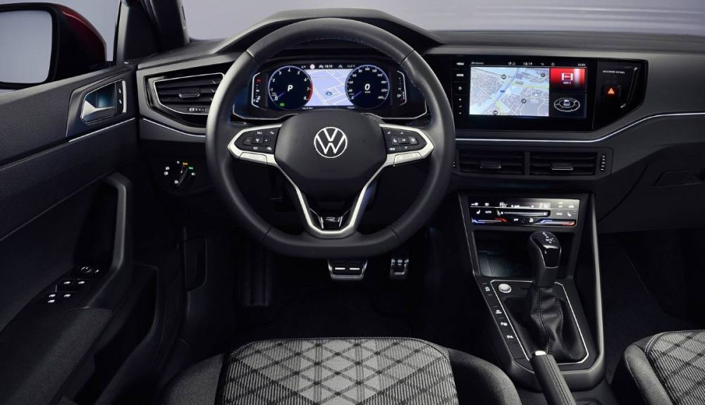 El interior del T Cross 2023 podría ser similar al del Taigo El interior del T Cross 2023 podría ser similar al del Taigo